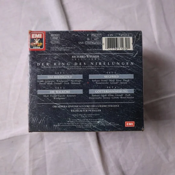 Richard Wagner Der Ring Des Nibelungen 13 CD Disc Set Wilhelm Furtwangler EMI - Picture 2 of 5